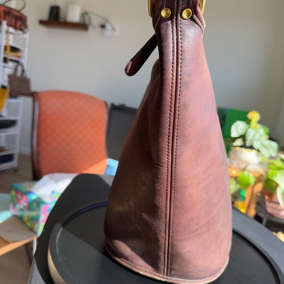 Coach Classic Legacy Helen Berg's Duffle Sac Bucket Bag with rare hide stamp - Picture 8 of 10